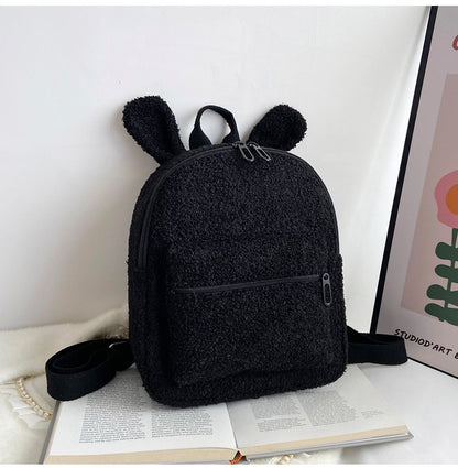 cute plush bag womens autumn and winter new