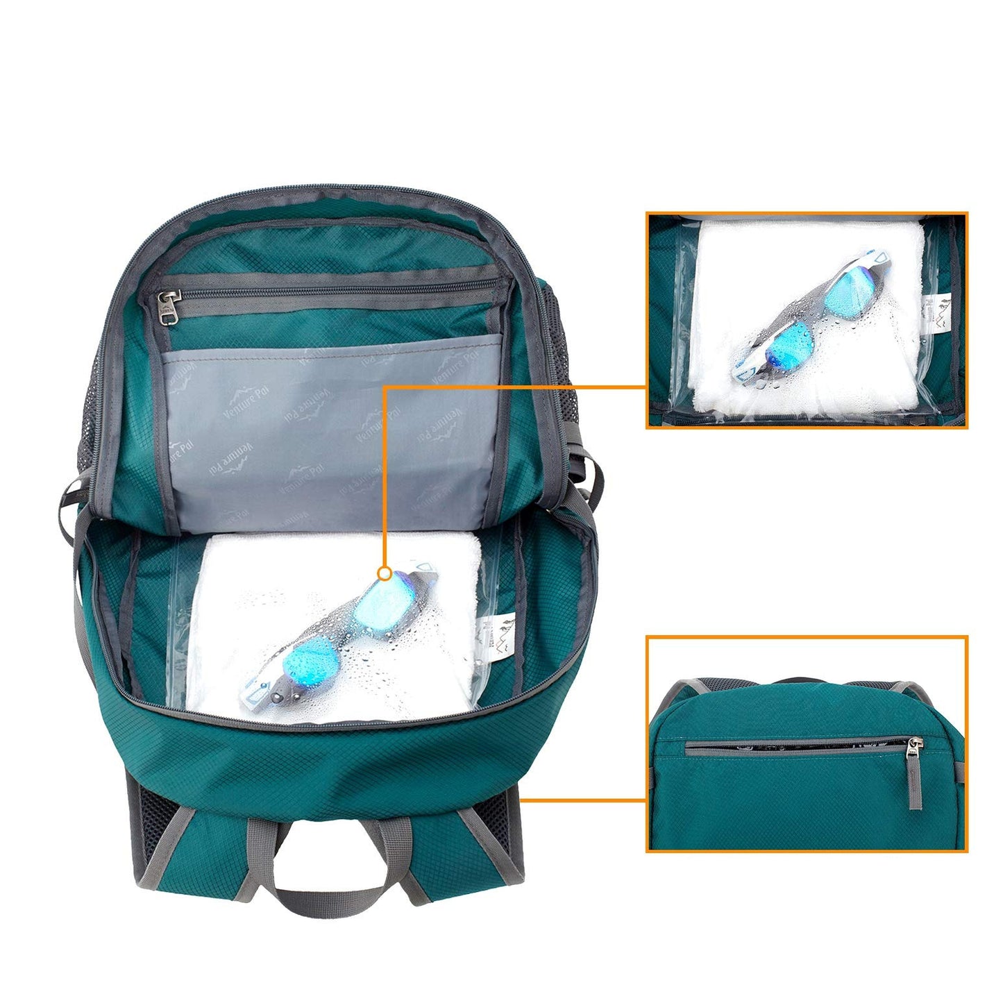 lightweight folding backpack outdoor camping