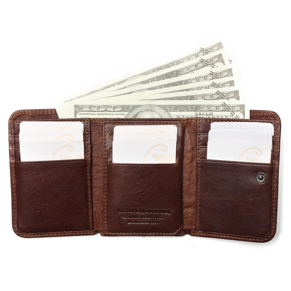 mens ultra thin leather wallet