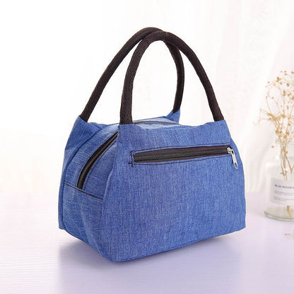 cosmetic bag bag womens handbag oxford cloth lunch box bag lunch bag mummy bag for work shopping small cloth bag