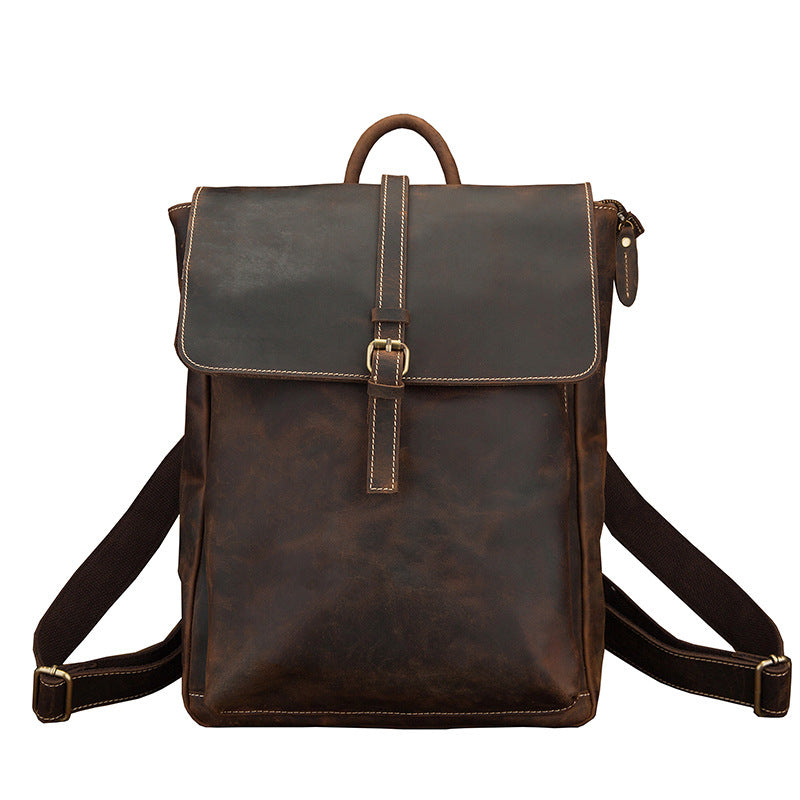 cowhide backpack