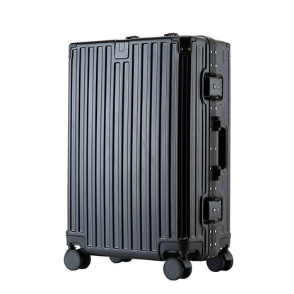 aluminum frame luggage solid extra thick and durable trolley case