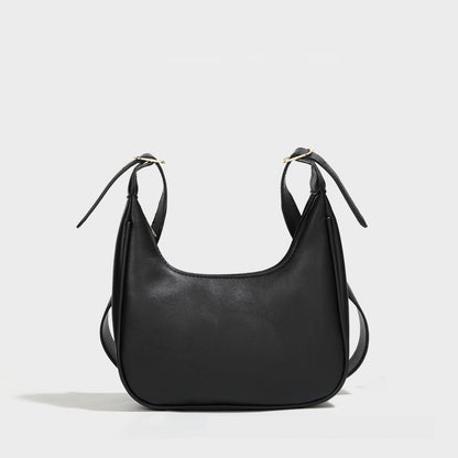 simple all match shoulder dumpling bag womens crossbody selenodont bag