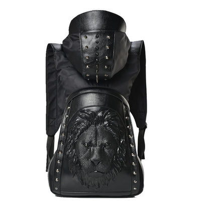 skull stud backpack