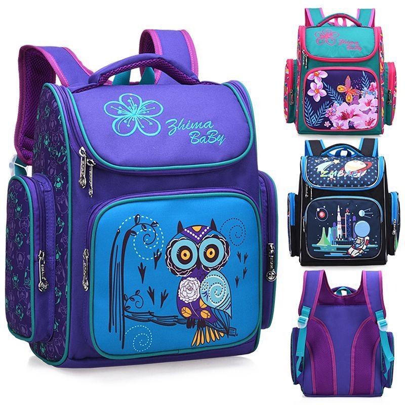 cartoon cute russian school bag 3d stereo backpack