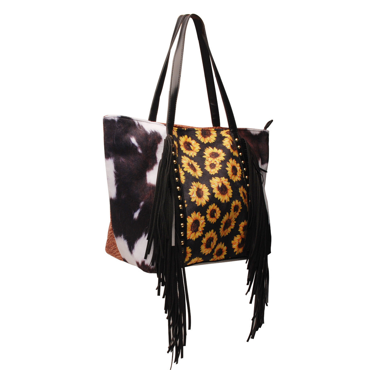 European And American Cross-border Leopard-print Cow-pattern Sunflower