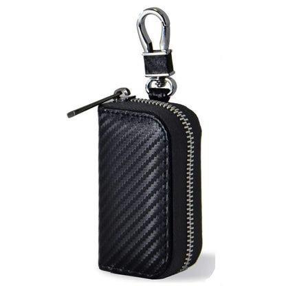 car shield zipper carbon fiber keys box