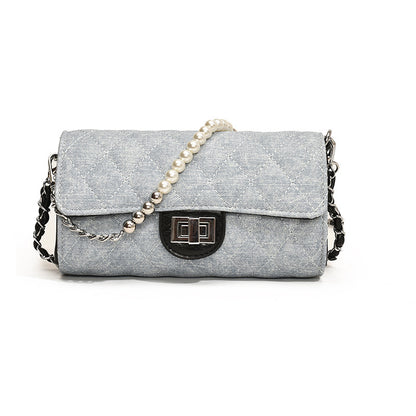 chic chanel style rhombus chain bag for women