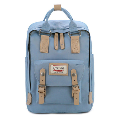 womens korean style canvas schoolbag