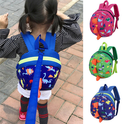 infants and children with traction rope 1 2 3 years old boys and girls lost childrens small schoolbag lovely childrens shoulder knapsack