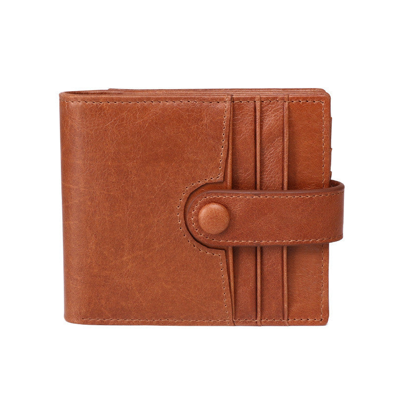 antimagnetic leather mens wallet