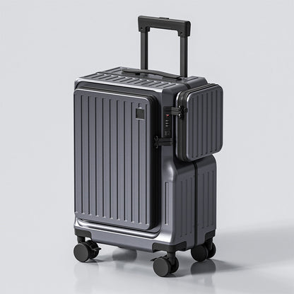 Front-opening 20-inch Carry-on Suitcase