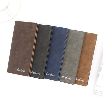 cusomized long type mens wallet