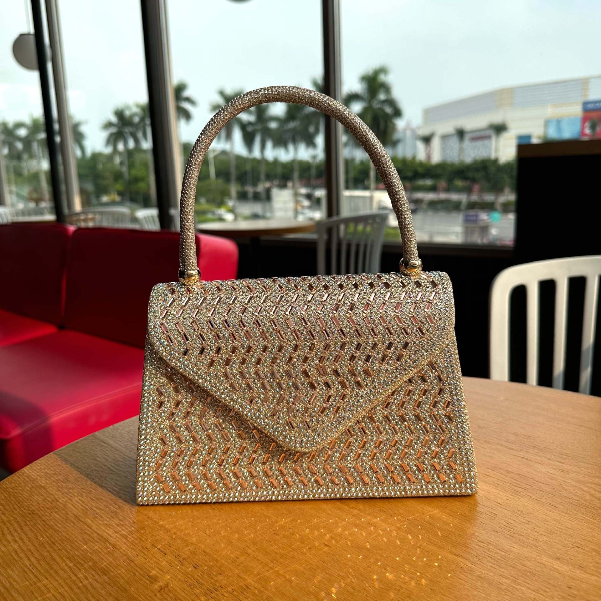 ladies hand bag new rhinestone dinner