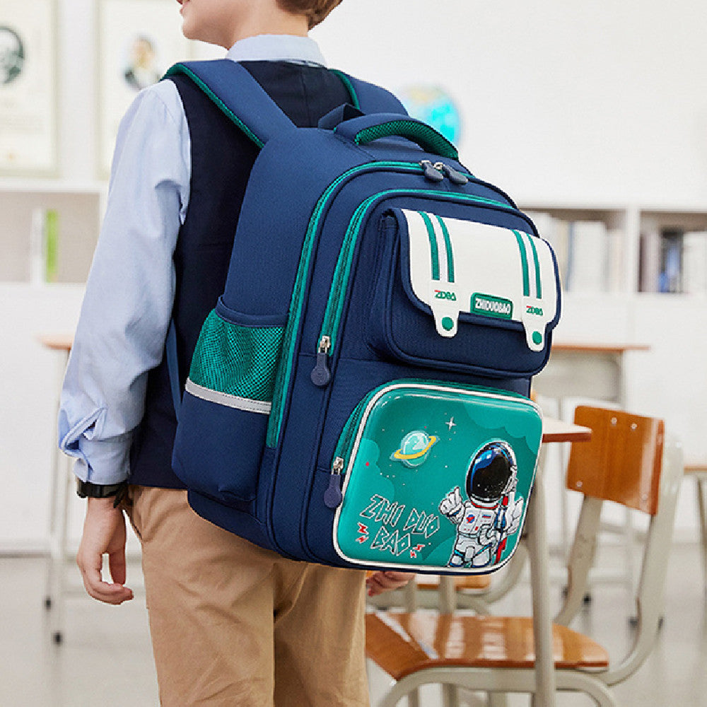 astronaut backpack for elementary school students super light weight reduction and spine protection