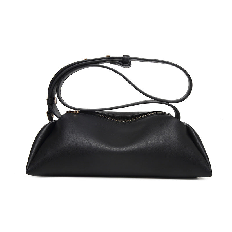 fashion one shoulder crossbody new soft high sense niche pillow bag
