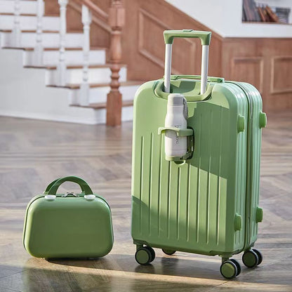 multifunctional cup holder trolley case