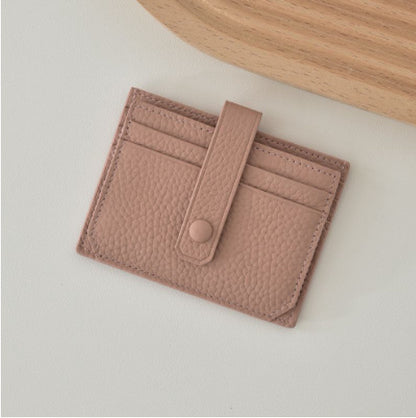 ultra thin card holder womens south korea multi card slot