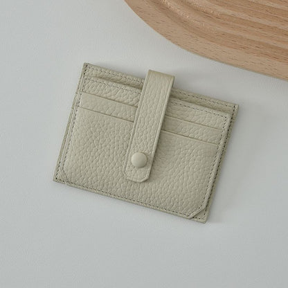 ultra thin card holder womens south korea multi card slot