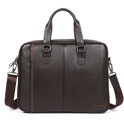 leather leather handbag for men