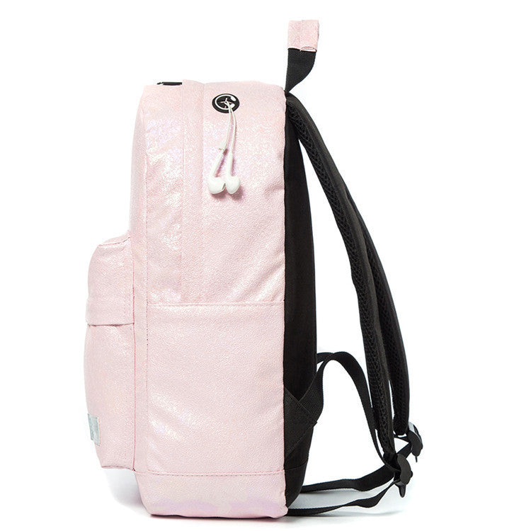 colorful backpack for large capacity student textbooks