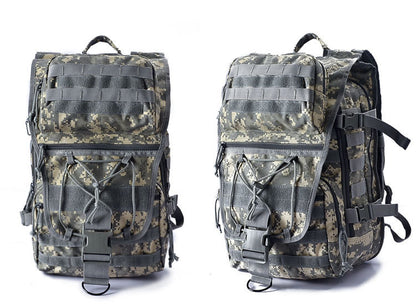 outdoor large capacity camouflage mountain climbing waterproof hiking sports bag