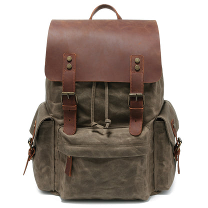 canvas shoulder bag for men