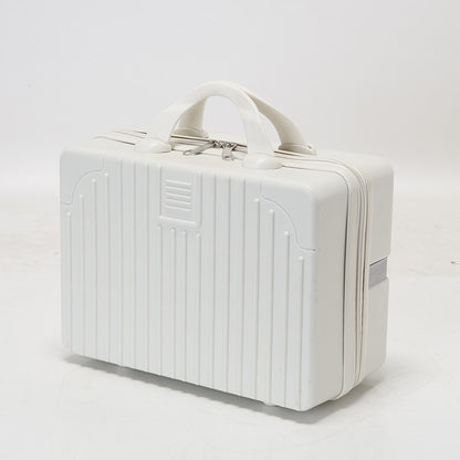 household fashion simple solid color lightweight suitcase