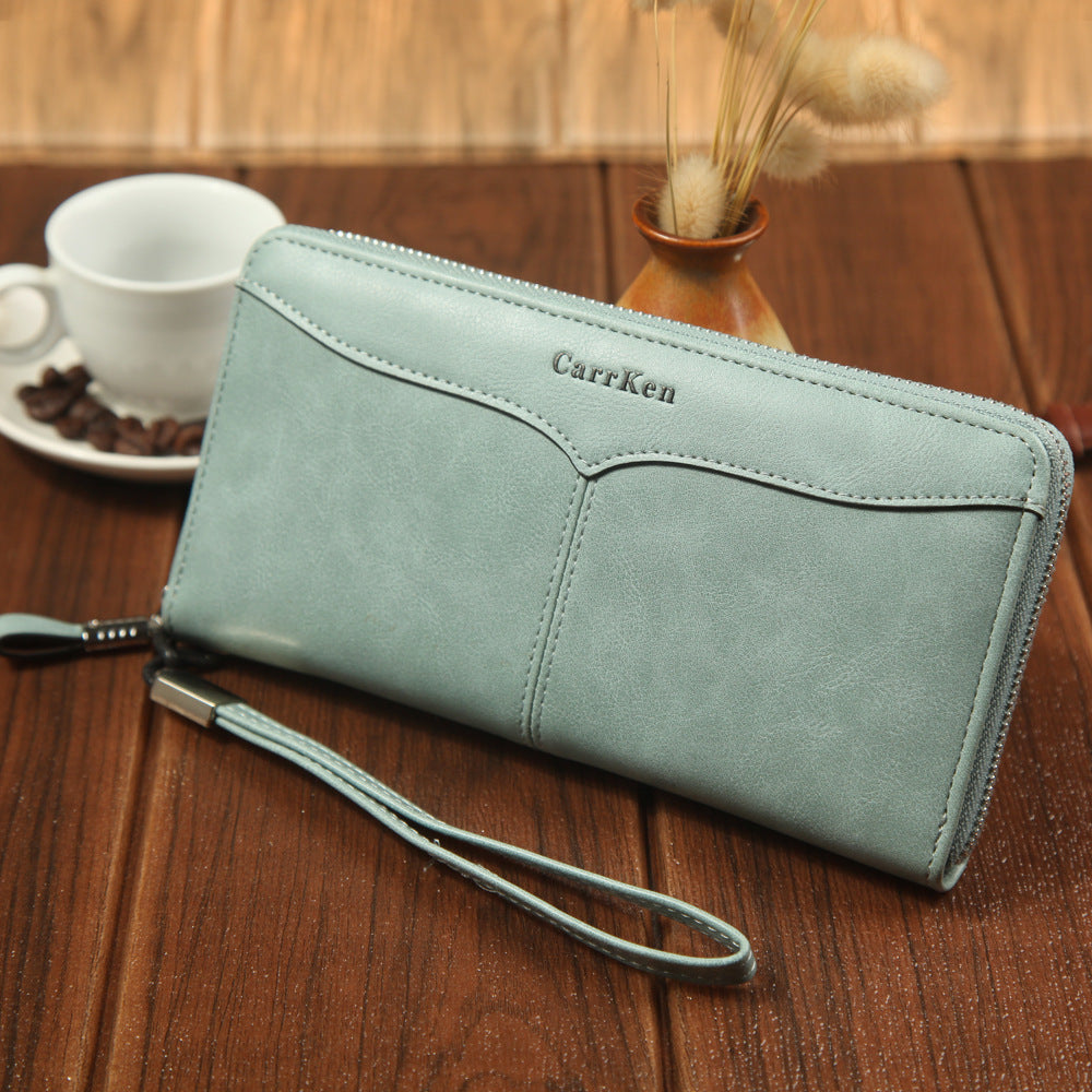 business casual large capacity clutch