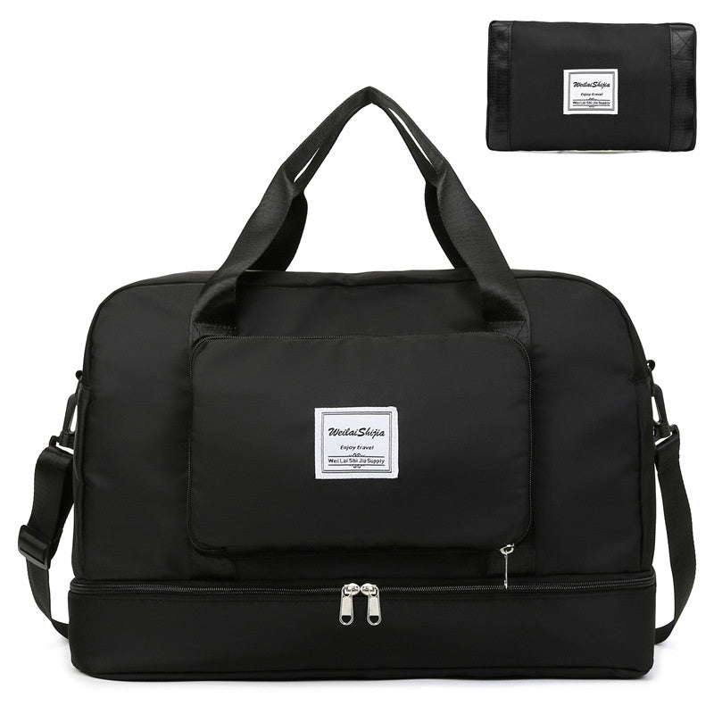foldable travel duffel bags sports gym tote bag women