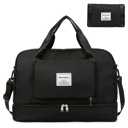 foldable travel duffel bags sports gym tote bag women