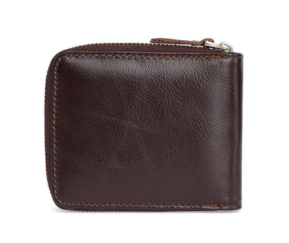 business vintage leather wallet