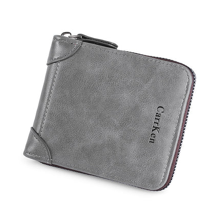 retro mens horizontal multifunctional card holder