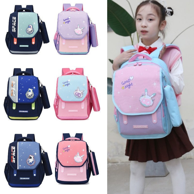 cute children student leisure burden alleviation backpack