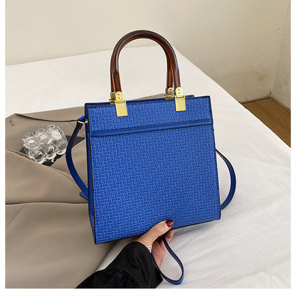 womens fashion stone pattern handbag