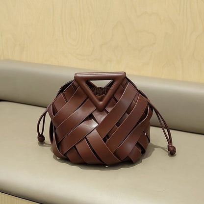 triangle magnetic buckle handbag crossbody women