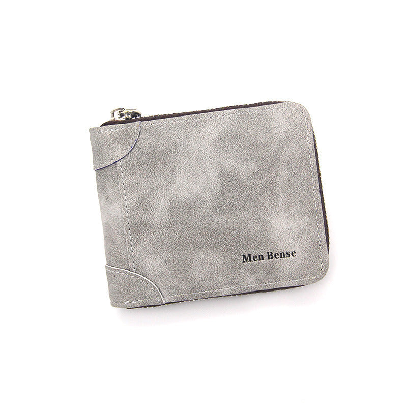 mens simplicity wallet fashion frosted