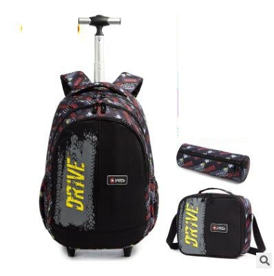 primary school trolley schoolbags reduce burden and breathable childrens backpack