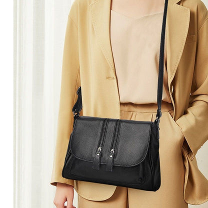 Leather Handbag Middle-aged Mother Soft Skin