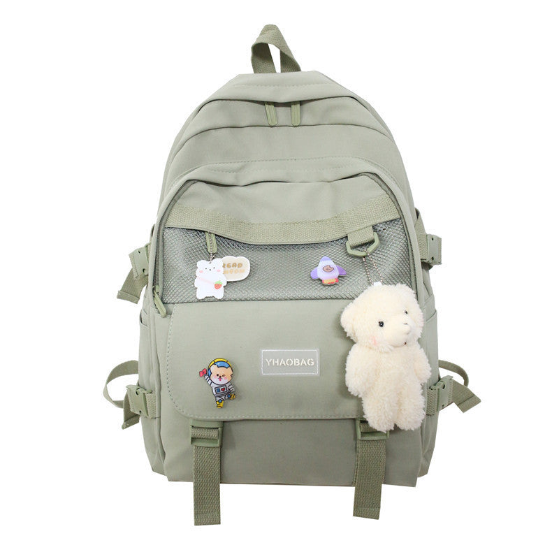 college style college student backpack