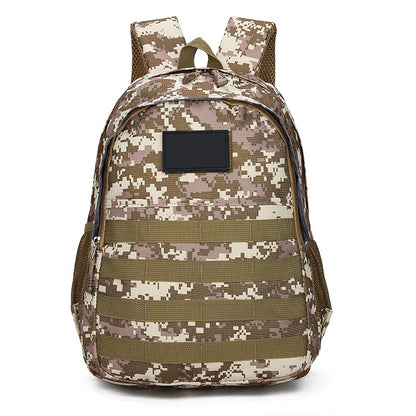 camouflage backpack outdoor large capacity backpack male and female student school bag