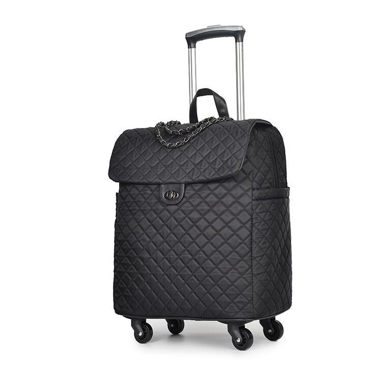 large capacity waterproof travel bag universal wheel luggage