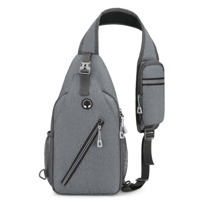 new multifunctional mens shoulder crossbody bag male hard wearing canvas shoulder messenger bags chest bag