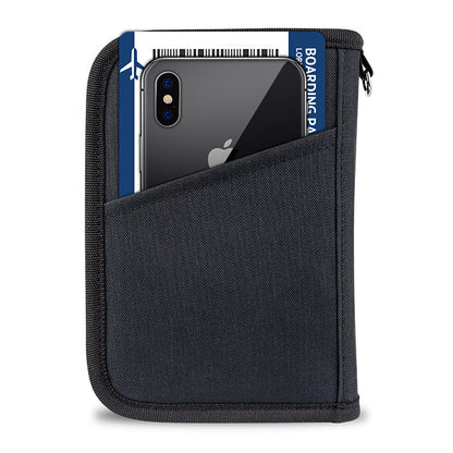 Short Passport Holder Certificate Multi-functional Anti-theft Swiping