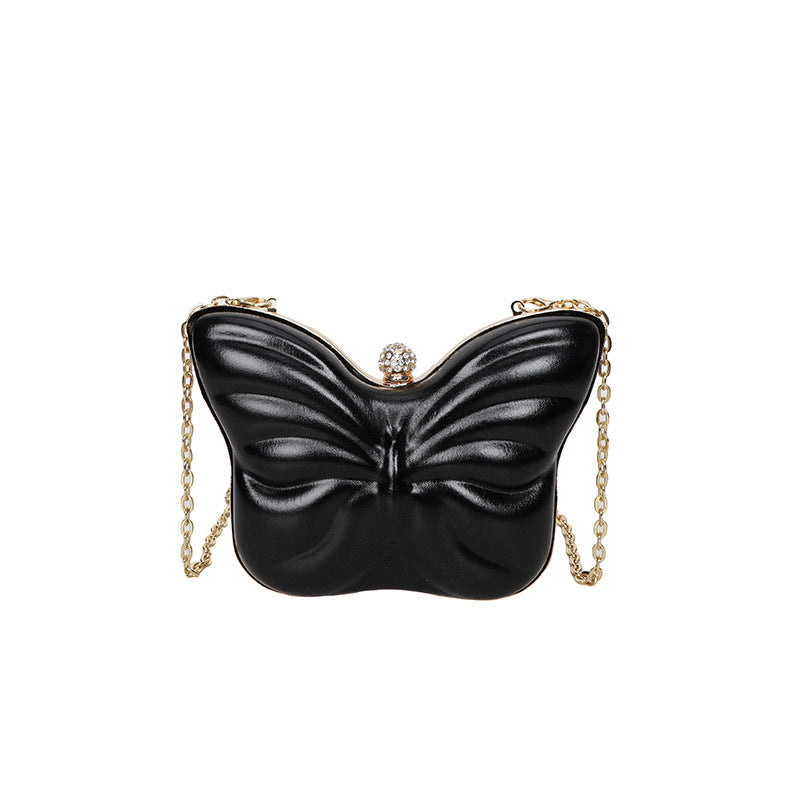 womens cute butterfly chain crossbody bag