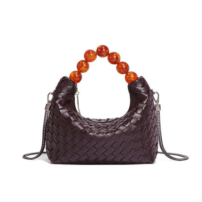 womens fashion simple style pearl tote