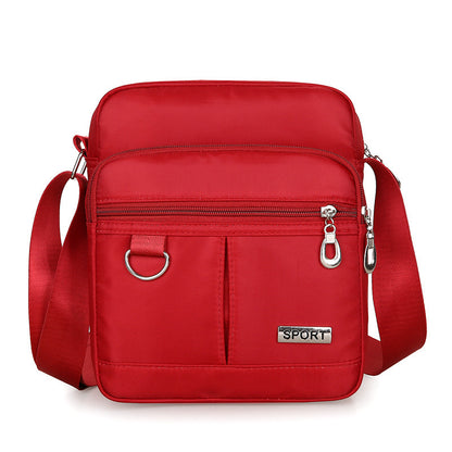 nylon outdoor travel shoulder bag