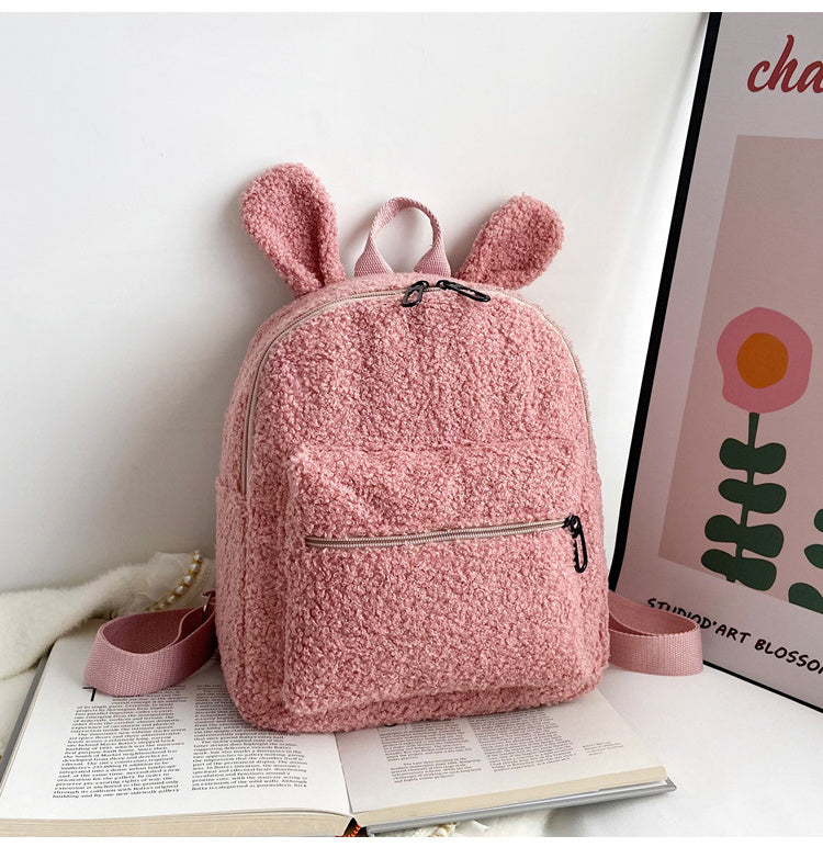 cute plush bag womens autumn and winter new