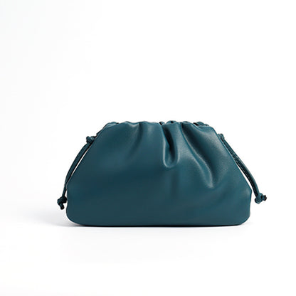 pleated cloud bag simple niche