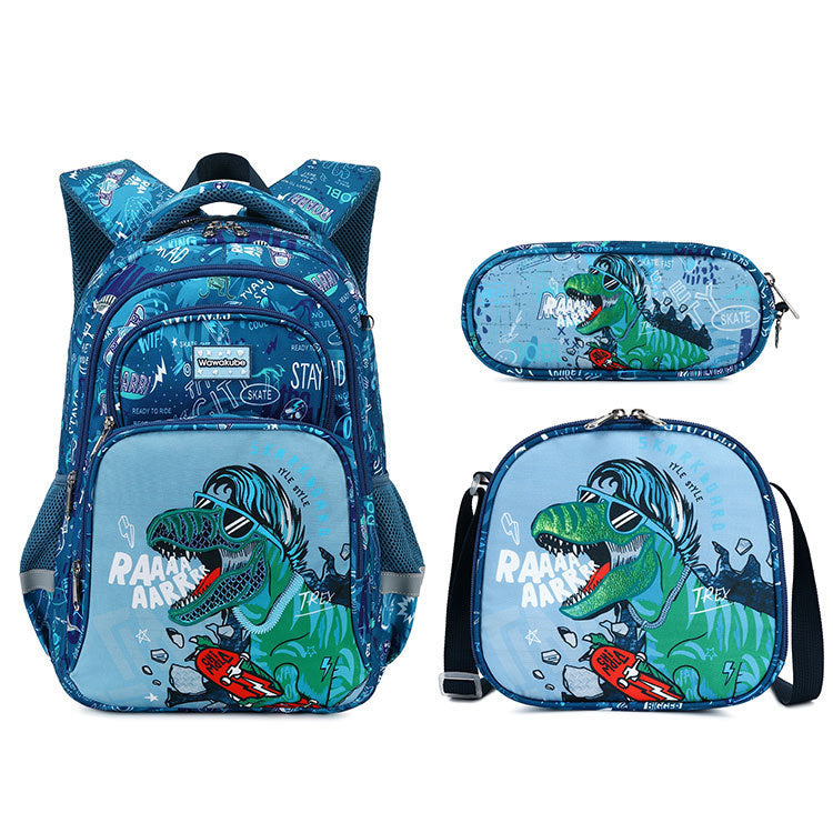 primary school student schoolbag boys stylish and lightweight grade 1 3 children backpack